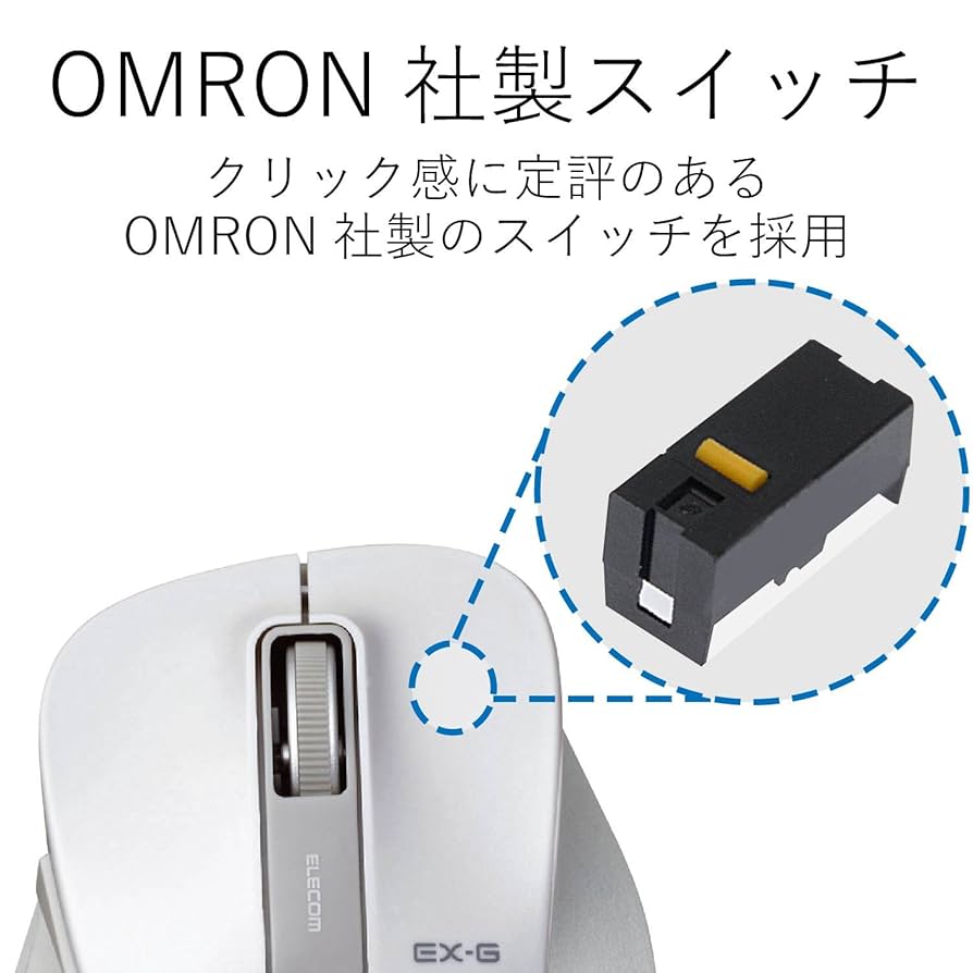 Amazon.co.jp: エレコム マウス ワイヤレス (レシーバー付属) M